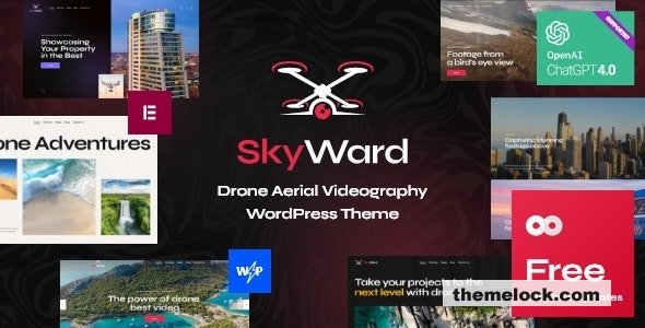 Skyward v1.0 - Drone Aerial Videography WordPress Theme