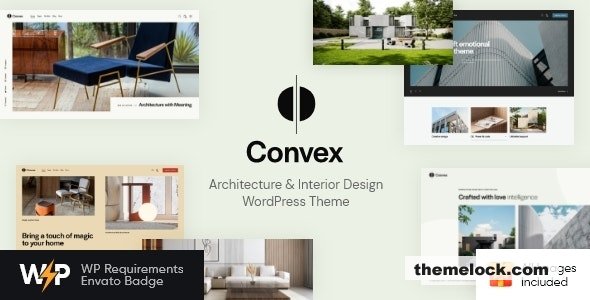Convex v1.0 - Architecture & Interior Design WordPress Theme