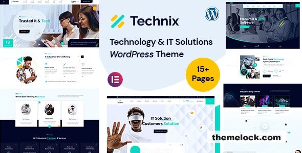 Technix v1.0.3 - Technology & IT Solutions WordPress Theme