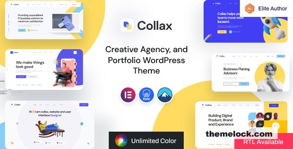 Collax v1.0.9 - Creative Agency WordPress Theme