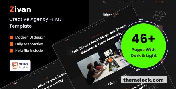 Zivan - Creative Agency Template