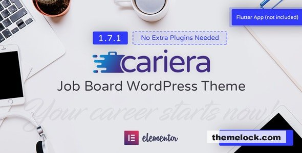 Cariera v1.7.8 - Job Board WordPress Theme