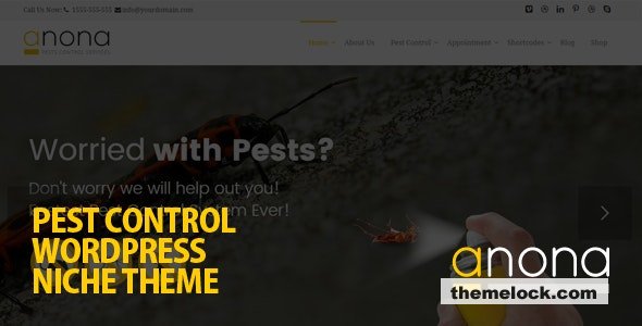 Anona v8.0 - Pest Control WordPress Theme