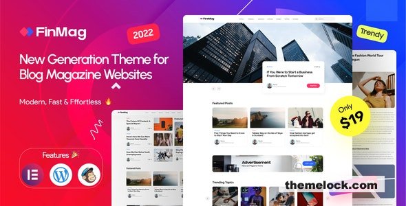 FinMag v2.3 - Modern Magazine WordPress Theme