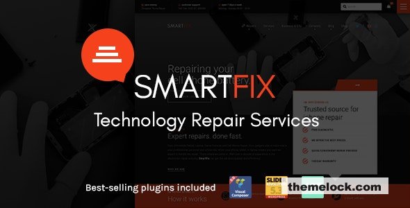 SmartFix v1.2.0 - The Technology Repair Services WordPress Theme