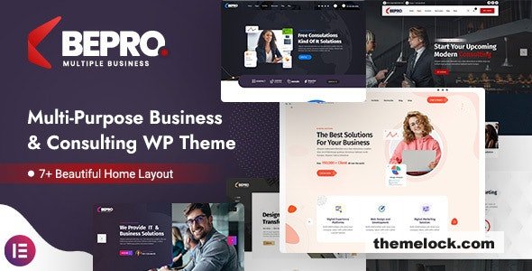 Bepro v1.0 - Multipurpose Business WordPress Theme