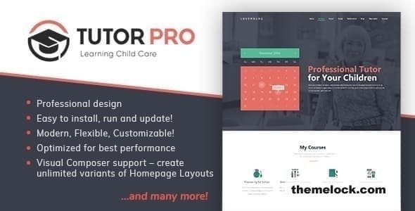 Tutor Pro v1.1.2 - Education WordPress