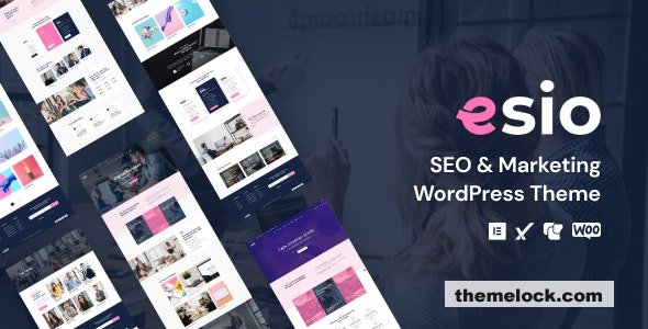 Esio v1.3 - SEO & Marketing WordPress Theme