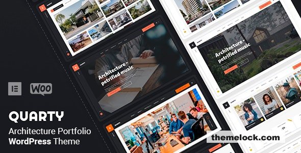 Quarty v1.4.1 - Architecture & Interior Design WordPress Theme