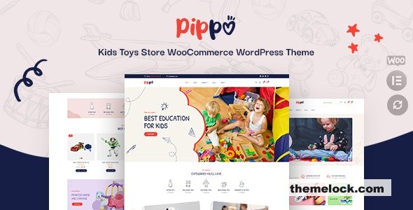 Pippo v1.0.2 - Kids Toys Store WooCommerce WordPress Theme