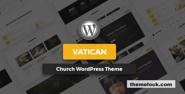 Vatican v1.4 - Church WordPress Theme