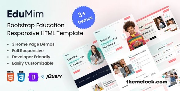Edumim - Education HTML Template