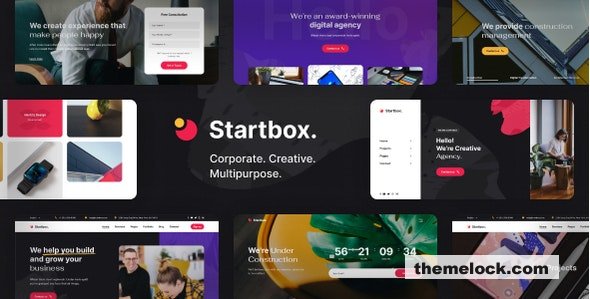 Startbox v1.0.0 - Multipurpose Corporate WordPress Theme