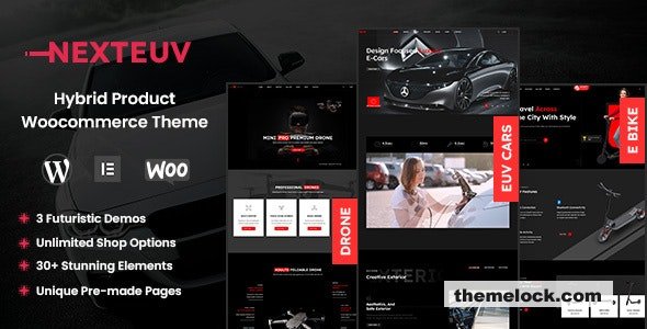 NextEuv v1.0.3 - EV Shop, Single Product Store