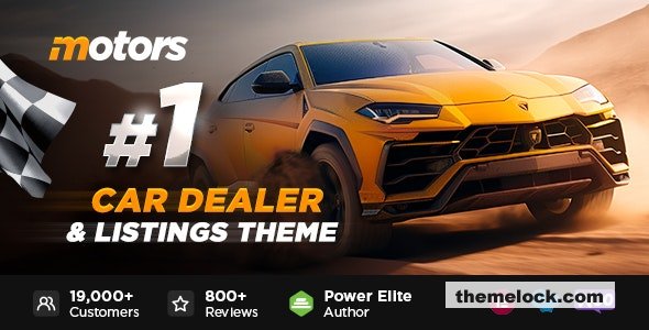 Motors v5.6.2 - Car Dealer, Rental & Listing WordPress theme