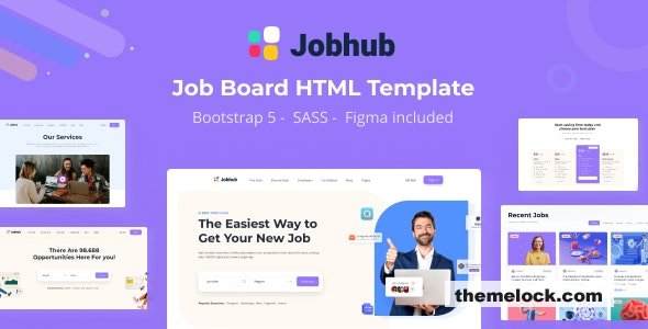 Jobhub v1.2 - Job Board HTML Website Template