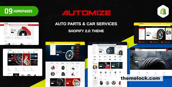Automize v1.0 - Auto Parts & Car Services Shopify Theme