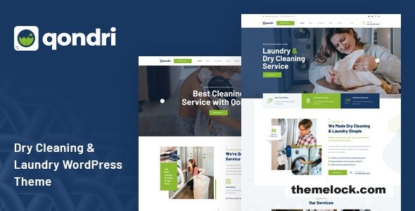 Qondri v1.2.4 - Dry Cleaning & Laundry Services Wordpress Theme