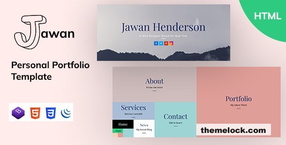 Jawan - Personal Portfolio Template