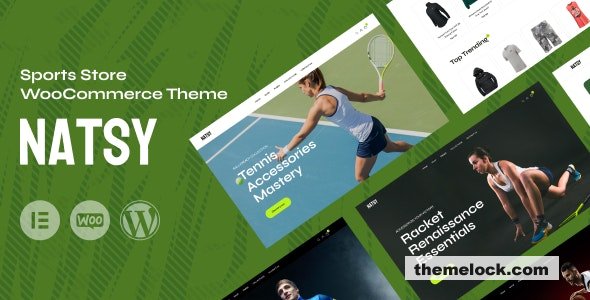 Natsy v1.0.0 - Sports Store WooCommerce Theme