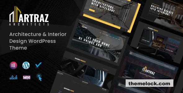 Artraz v1.0.0 - Architecture and Interior Design WordPress Theme