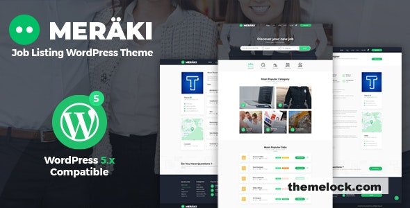 Meraki v1.3 - Job Board WordPress Theme