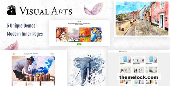 Visual Art v2.4 - Gallery WordPress Theme