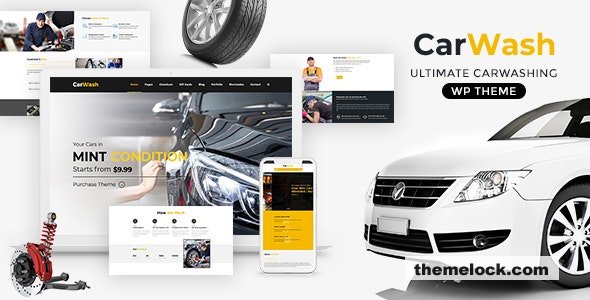 Car Wash v2.8 - Auto Spa WordPress Theme