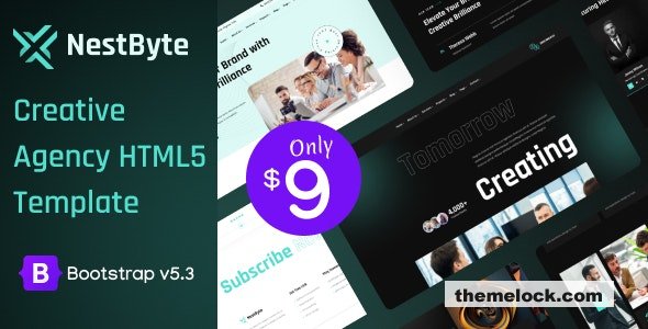Nestbyte - Creative Agency HTML5 Template