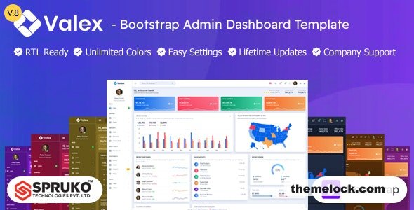 Valex v8.0 - Bootstrap Admin Dashboard HTML Template