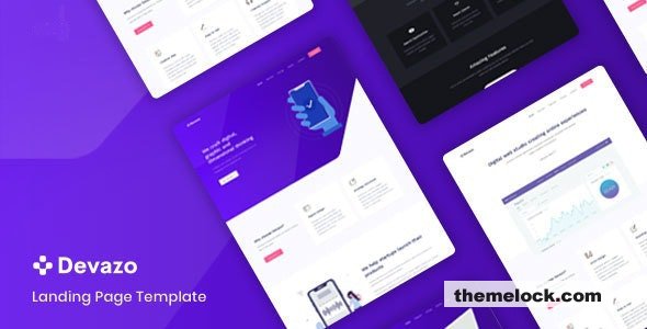 Devazo v1.1.0 - Landing Page Template