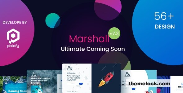Marshall v7.3 - The Ultimate Coming Soon Template