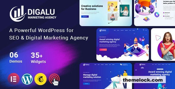 Digalu v1.0.1 - Digital Marketing Agency WordPress