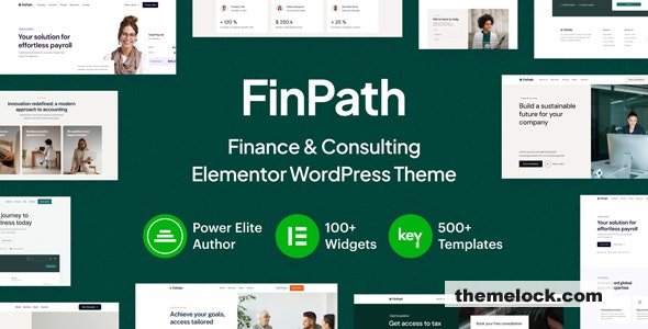 FinPath v1.0 - Finance & Consulting Elementor WordPress Theme