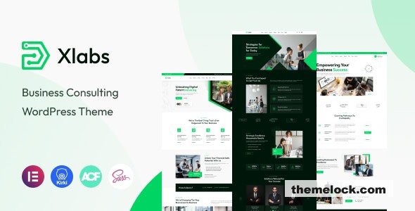 Xlab v1.0.1 – Business Consulting WordPress Theme