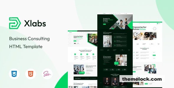 Xlab - Business Consulting HTML5 Template