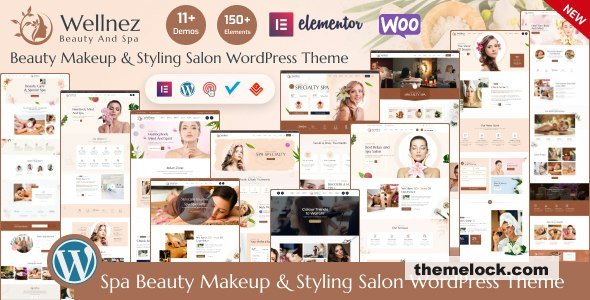 Wellnez v2.2.9 – Beauty Spa & Wellness Salon WordPress Theme