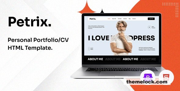 Petrix - Personal Portfolio/CV HTML Template