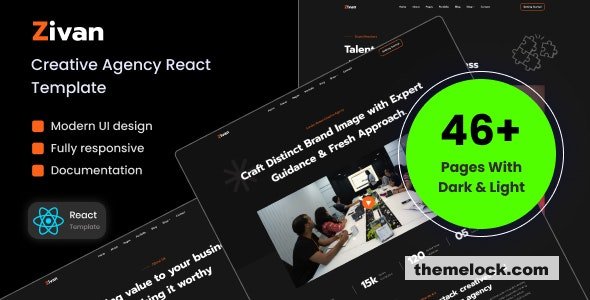 Zivan - Creative Agency React Template