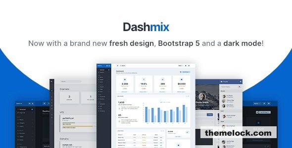 Dashmix v5.8 - Bootstrap 5 Admin Dashboard Template & Laravel 10 Starter Kit