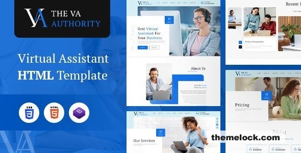 The VA Authority - Virtual Assistant HTML Template