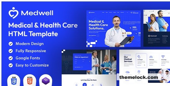 Medwell - Medical & Health Care HTML Template