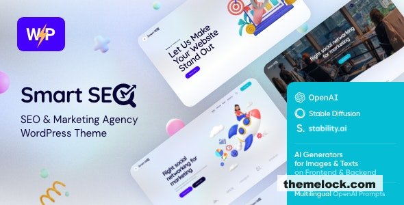 SmartSEO v2.4 - SEO & Marketing Services WordPress Theme