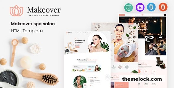 Makeover - Spa Saloon Responsive HTML5 Template