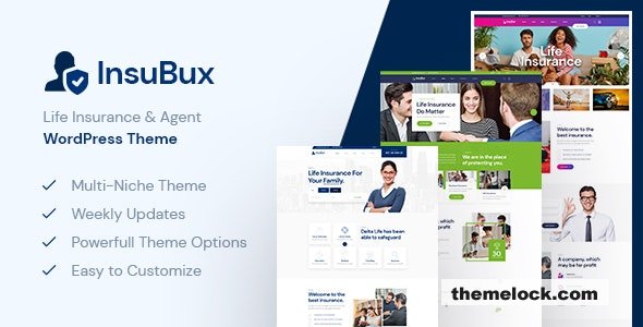 Insubux v1.0.4 - Insurance Company WordPress Theme