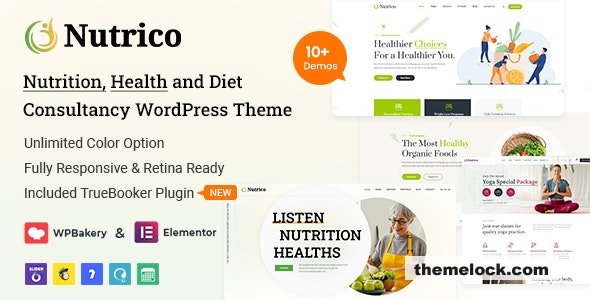 Nutrico v5.3 - Nutrition Health Services WordPress Theme