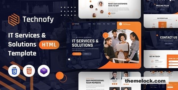 Technofy - IT Services & Solutions HTML Template