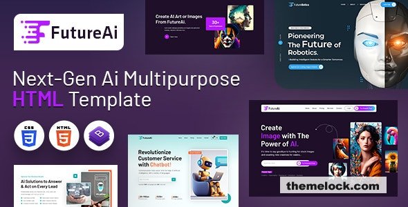 Future AI - Robotics Multipurpose HTML Template