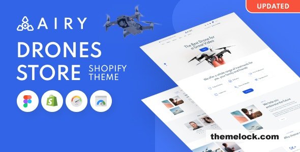 Airy v1.2 - Drones Store HTML Template