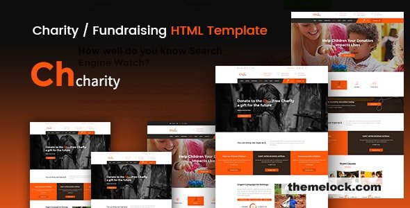 Chcharity - Charity / Fundraising HTML Template